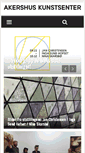 Mobile Screenshot of akershuskunstsenter.no